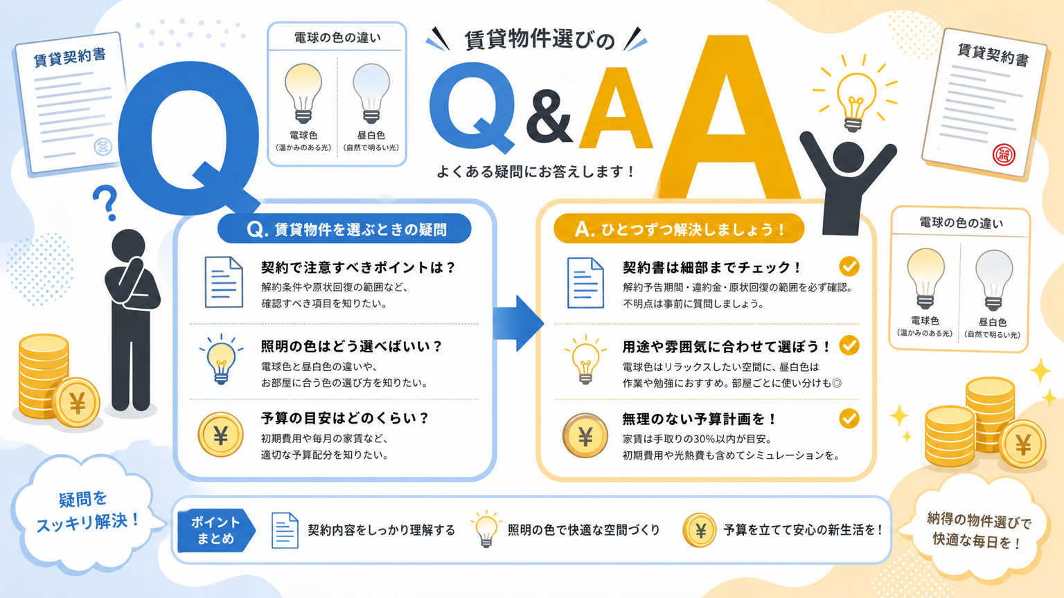 照明で変える部屋の印象についてよくある質問